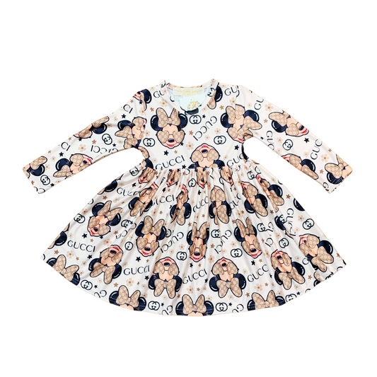 Gucci Minnie Mouse Twirl Dress