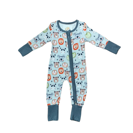 Zoo Friends Bamboo Romper