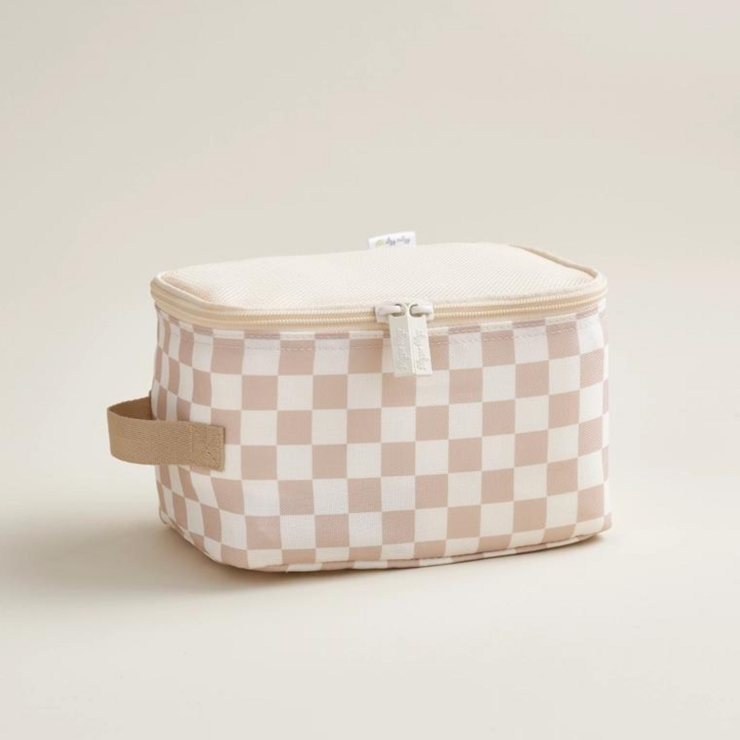 Taupe Checkerboard Pack Like A Boss™ Packing Cubes