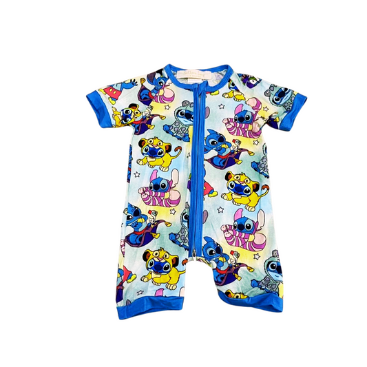 Which One Is Stitch Bamboo Short Romper