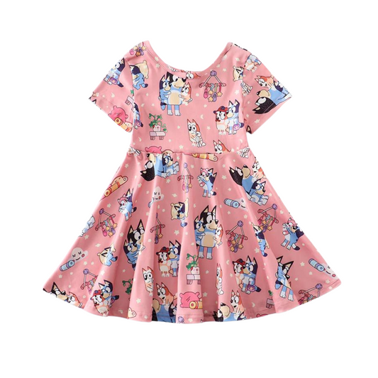 Bluey & Bingo Twirl Dress