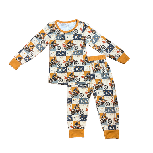 Let's Ride Bamboo PJ Set