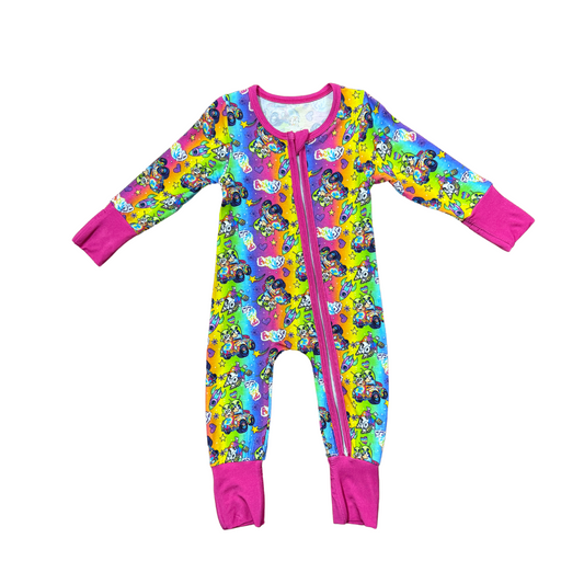 Even Lisa Loves Bluey Bamboo Romper