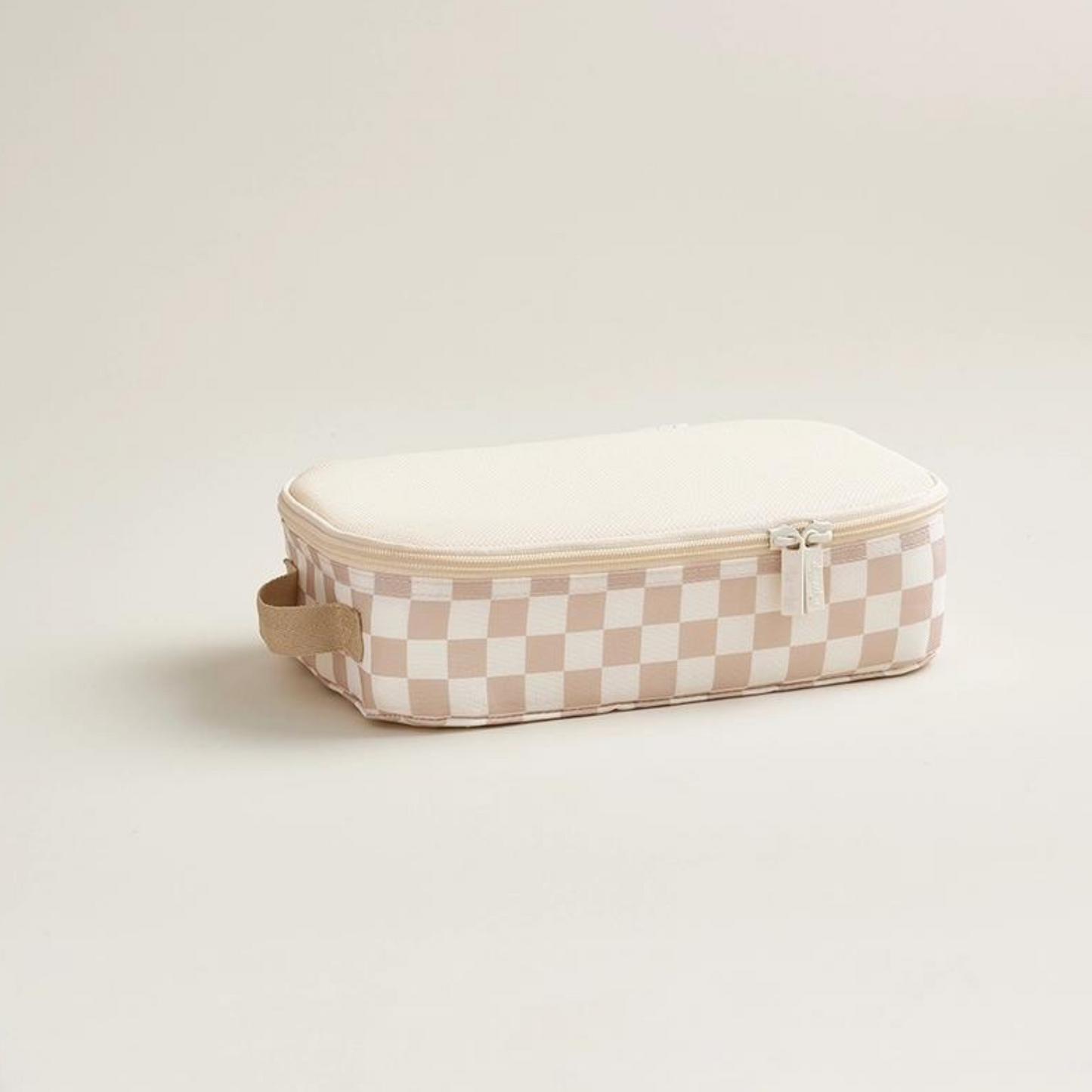 Taupe Checkerboard Pack Like A Boss™ Packing Cubes