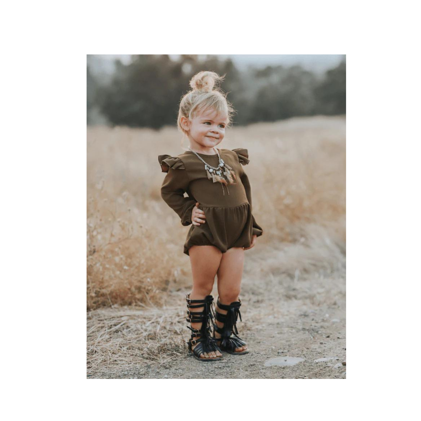 Rhodes Bubble Shorty Romper - Fairytale Green