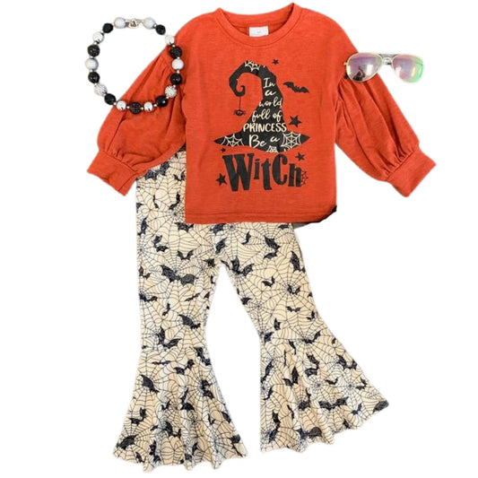 In A World Full Of Princess' Be A... Witch Bell Bottom Set