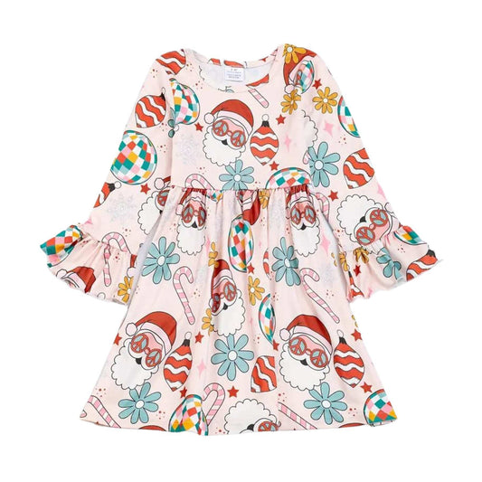 Groovy Santa Twirl Dress