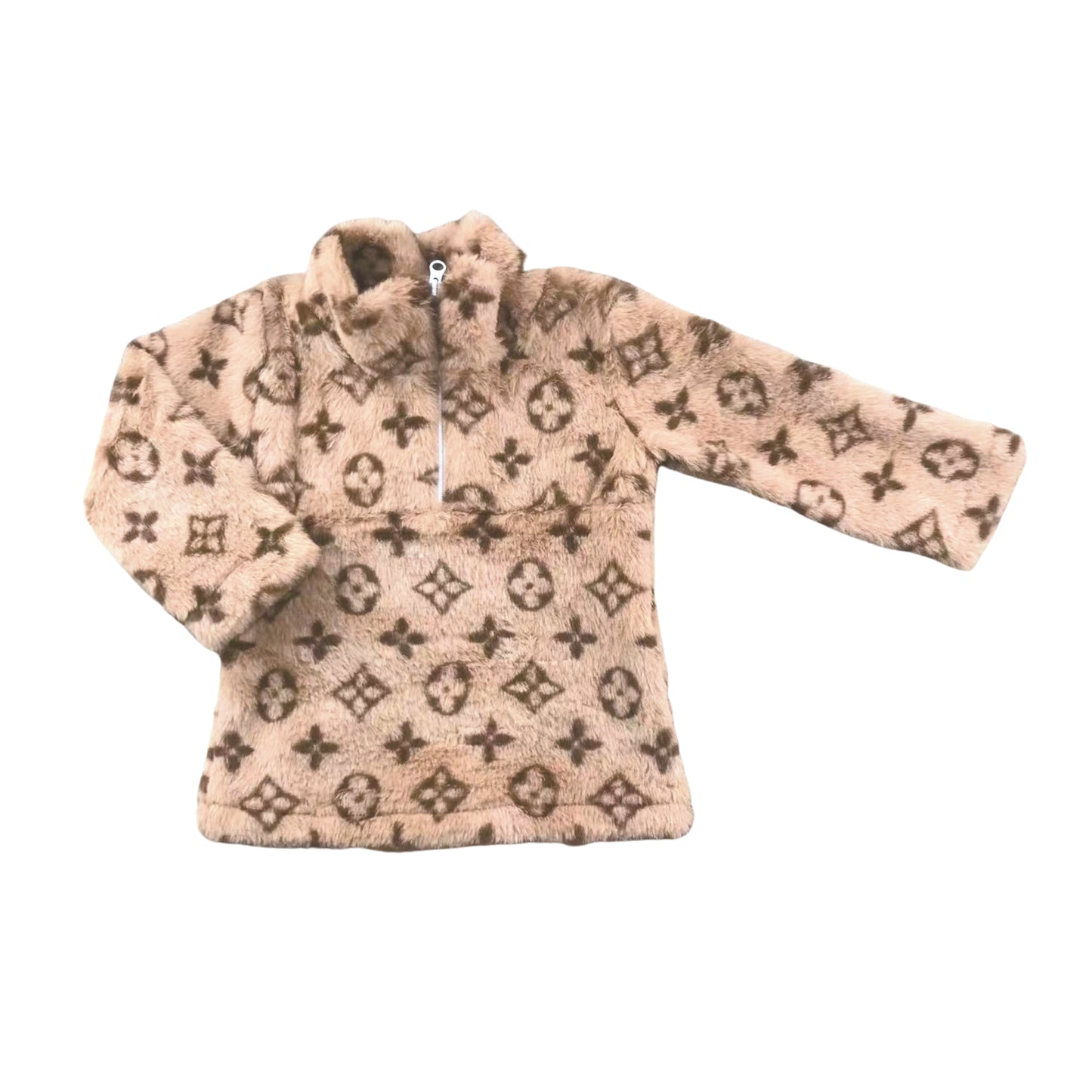 LV Inspired Pullover (Brown)