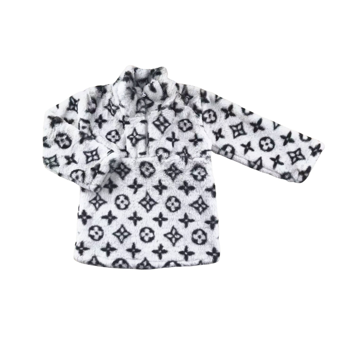 LV Inspired Pullover (Grey)